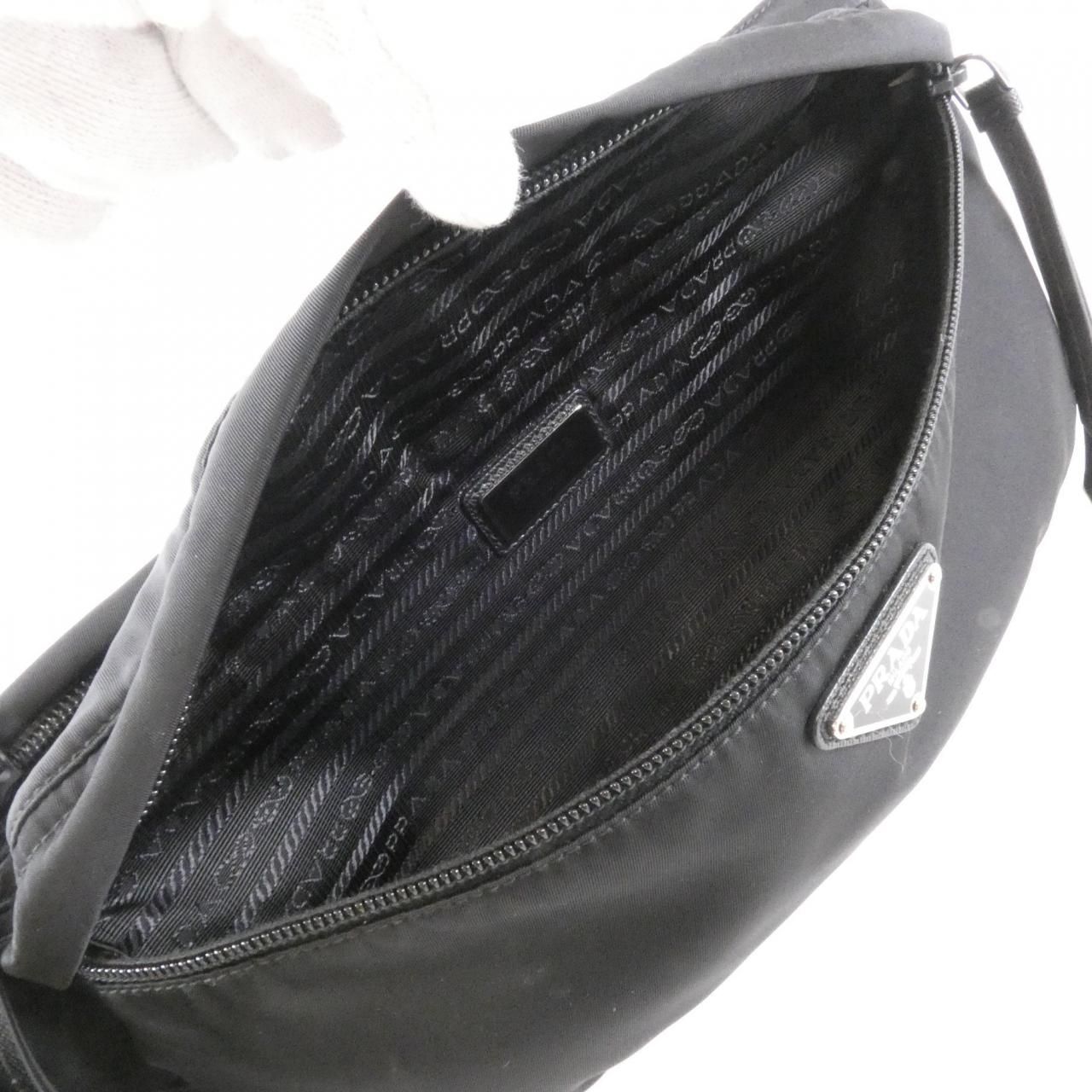 Prada Waist Bag Belt Bag Silver — view 8