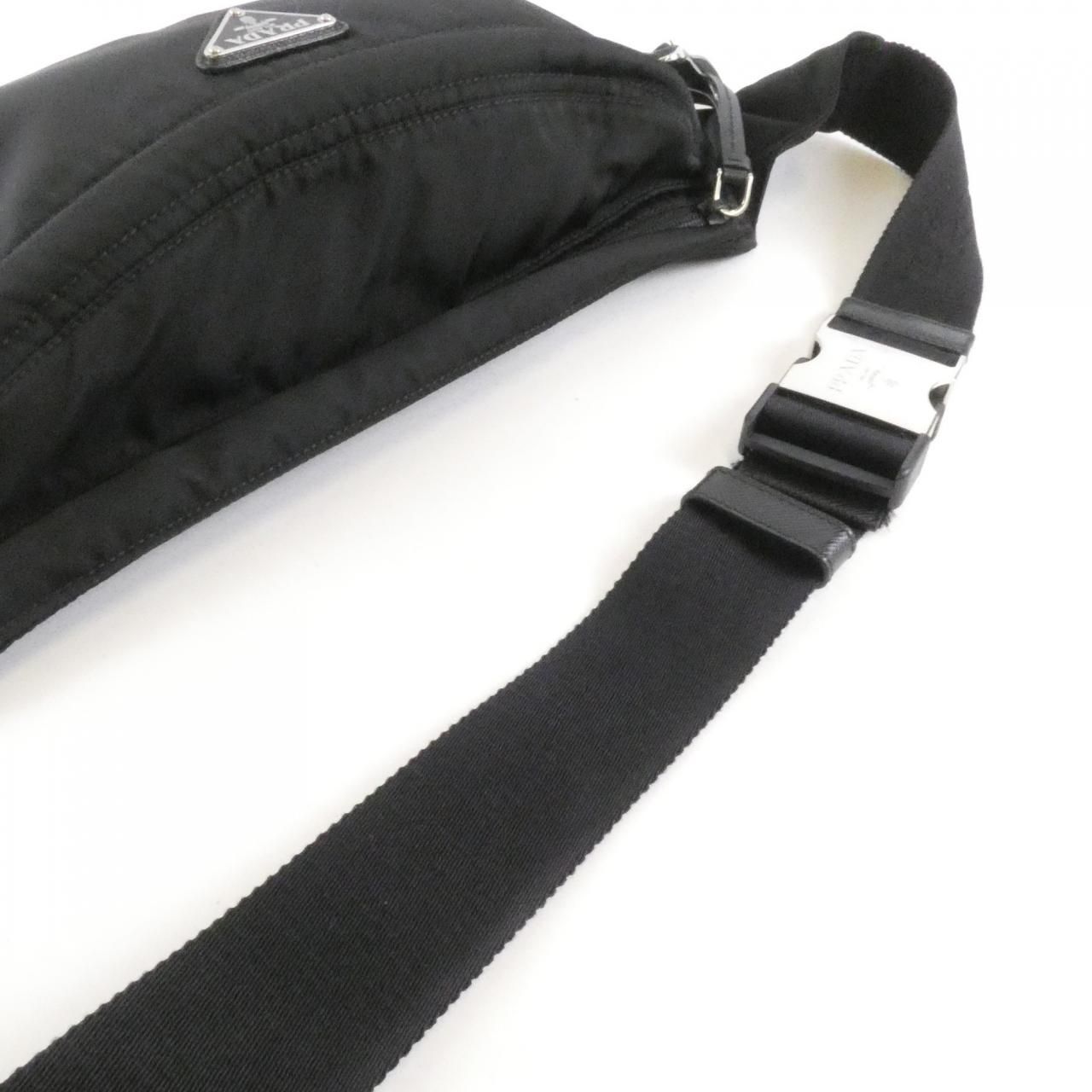 Prada Waist Bag Belt Bag Silver — view 5