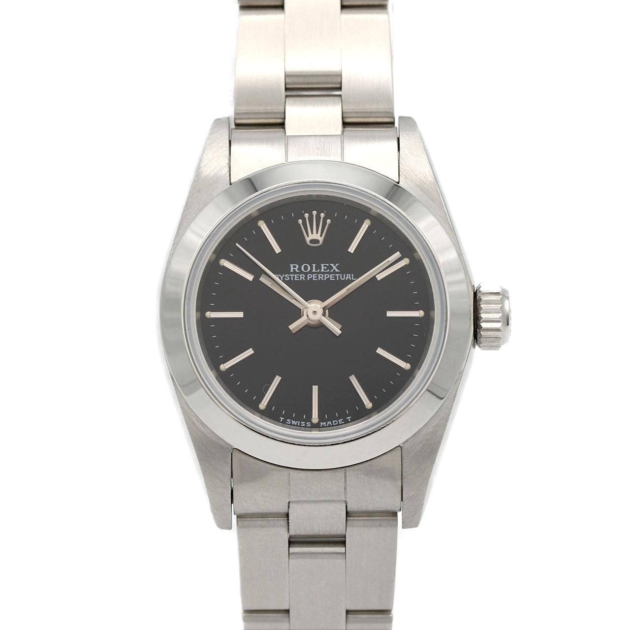 Rolex Oyster Perpetual SS Automatic Winding T Number Watch