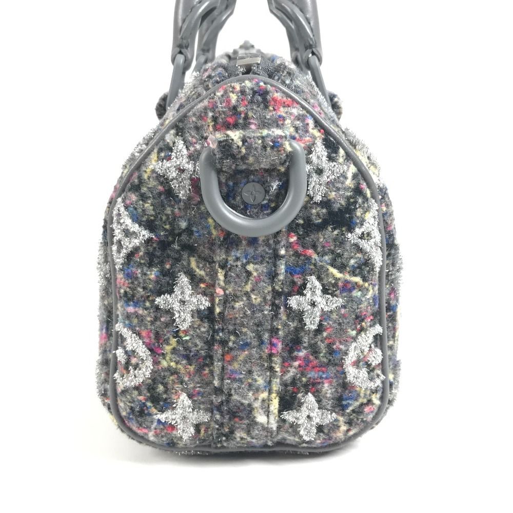 Louis Vuitton Shoulder Bag Keepall XS Tweed Gray — view 4