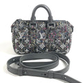 Louis Vuitton Shoulder Bag Keepall XS Tweed Gray