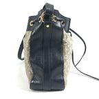 Louis Vuitton Shoulder Bag Noe PM Monogram Idylle Navy — view 4