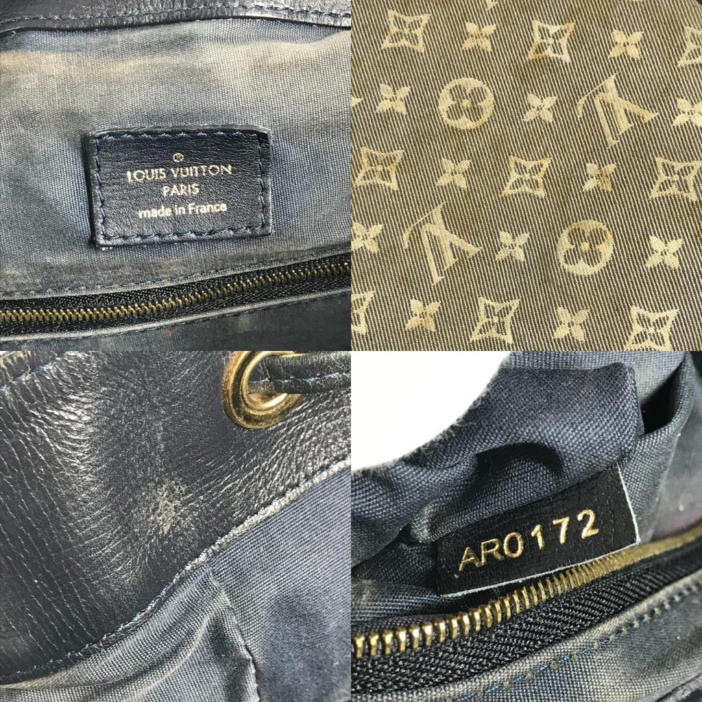 Louis Vuitton Shoulder Bag Noe PM Monogram Idylle Navy — view 9