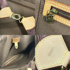 Louis Vuitton Boston Bag Pack All PM Monogram Canvas Brown — view 9