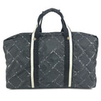 Chanel Boston Bag Nylon Black