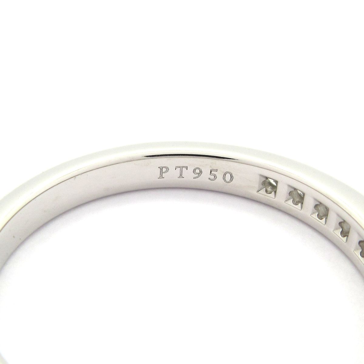 Tiffany & Co Ring Diamond Wedding Band Half — view 6