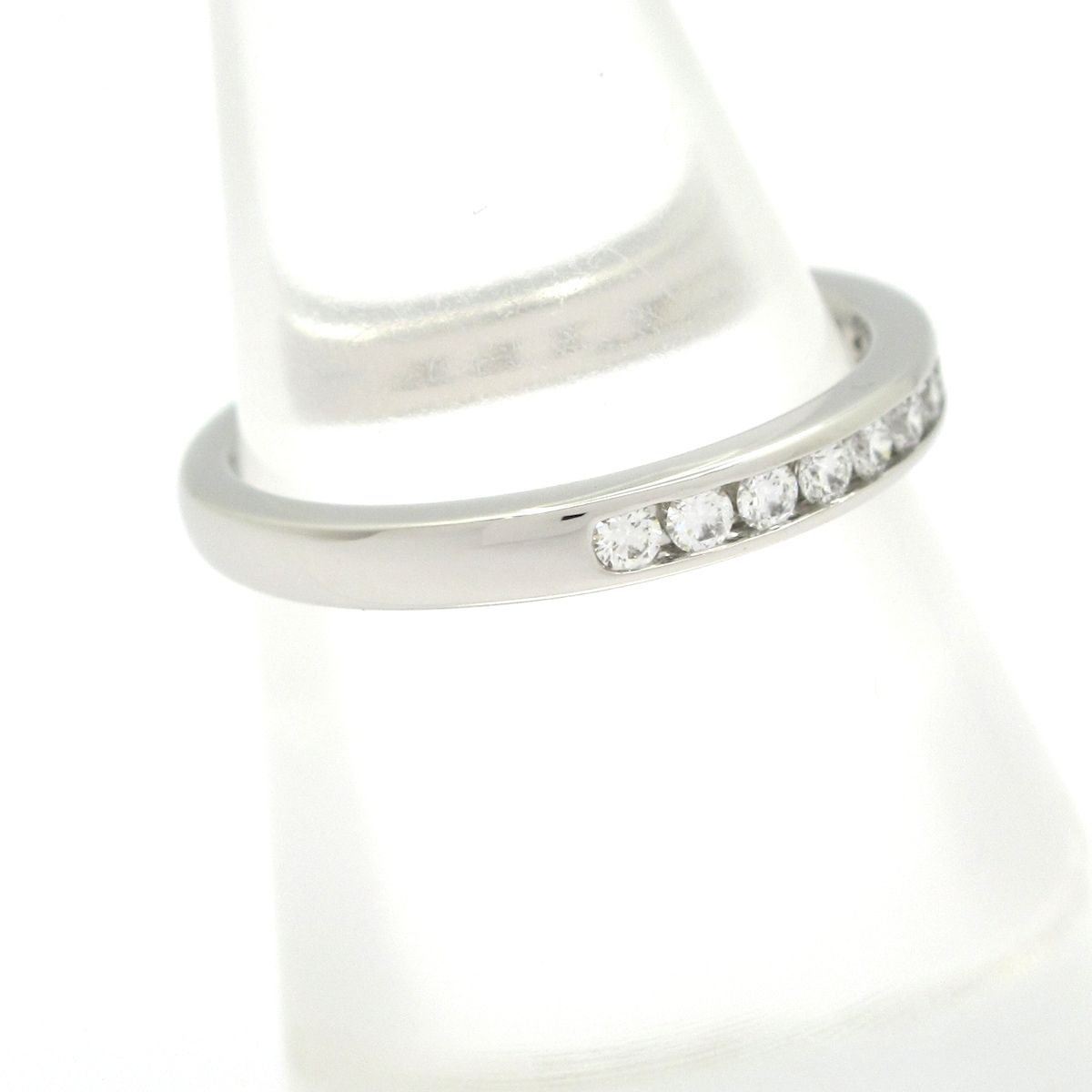 Tiffany & Co Ring Diamond Wedding Band Half — view 2
