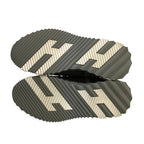 Hermes Sneakers 40 Bouncing Gray White Mesh Graphic Chevre Velour — view 8