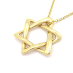 Tiffany & Co Necklace Star of David 18k Yellow Gold — view 3