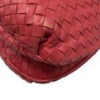 Bottega Veneta Shoulder Bag Intrecciato Pink Drawstring Leather — view 6