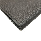 Gucci Bifold Wallet Bamboo Double Compact Black Leather — view 6