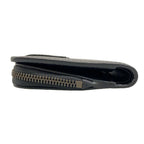 Gucci Bifold Wallet Bamboo Double Compact Black Leather — view 9