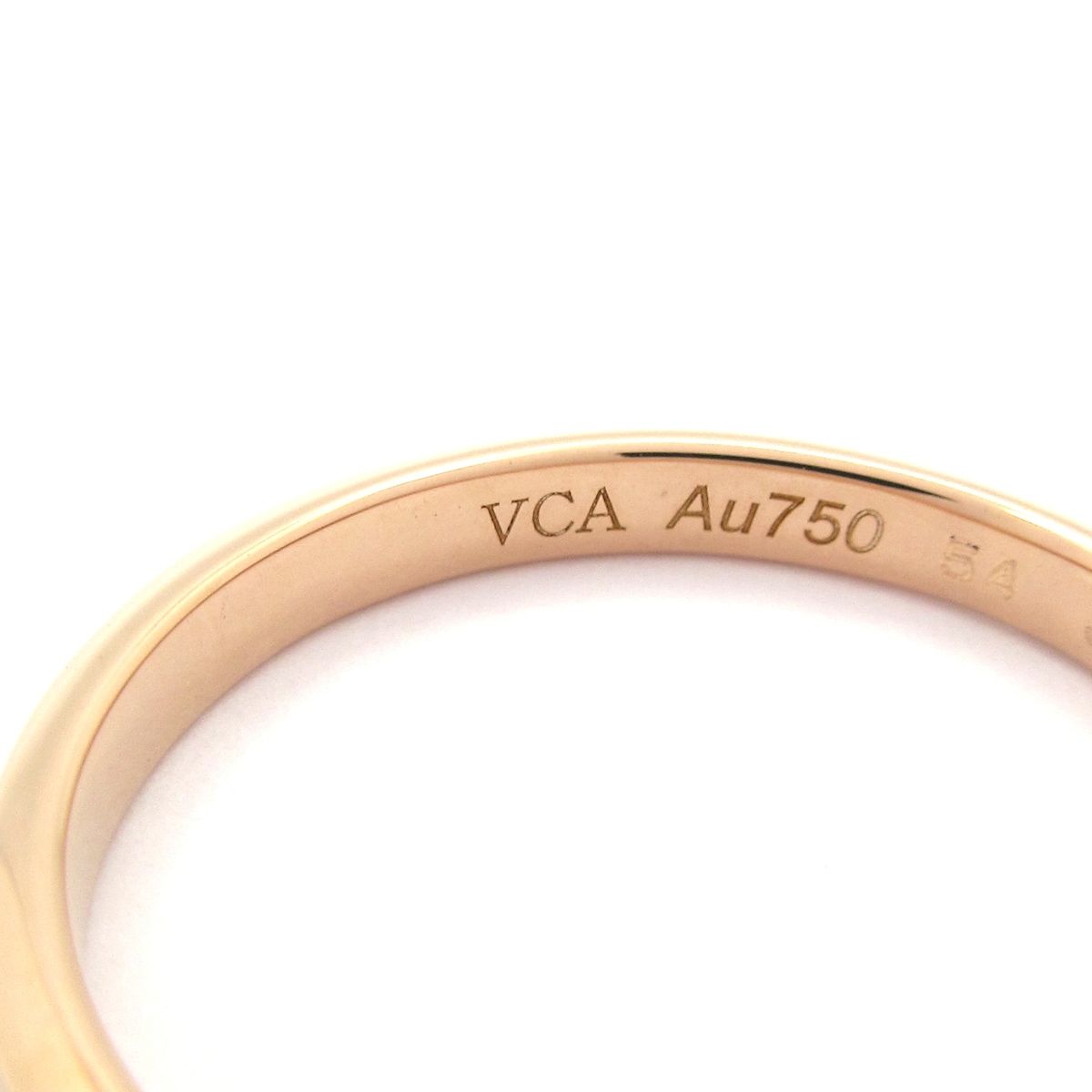 Van Cleef & Arpels Ring 54 Tendrement Marriage 18k Pink Gold — view 5