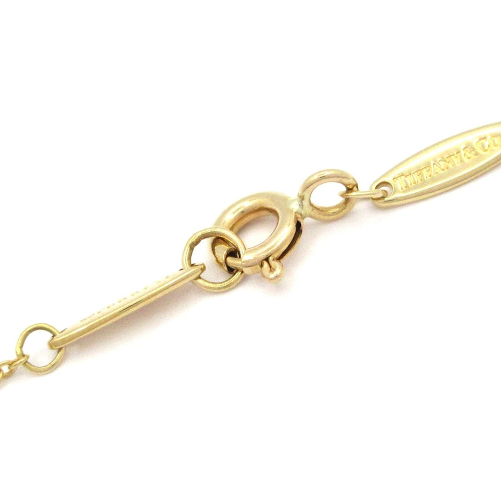 Tiffany & Co Necklace by the Yard 18k Yellow Gold Diamond 0.15 Carat — view 4