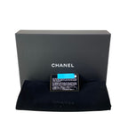 Chanel Shoulder Bag Quilted Black Smartphone Pochette Chain Lambskin — view 8