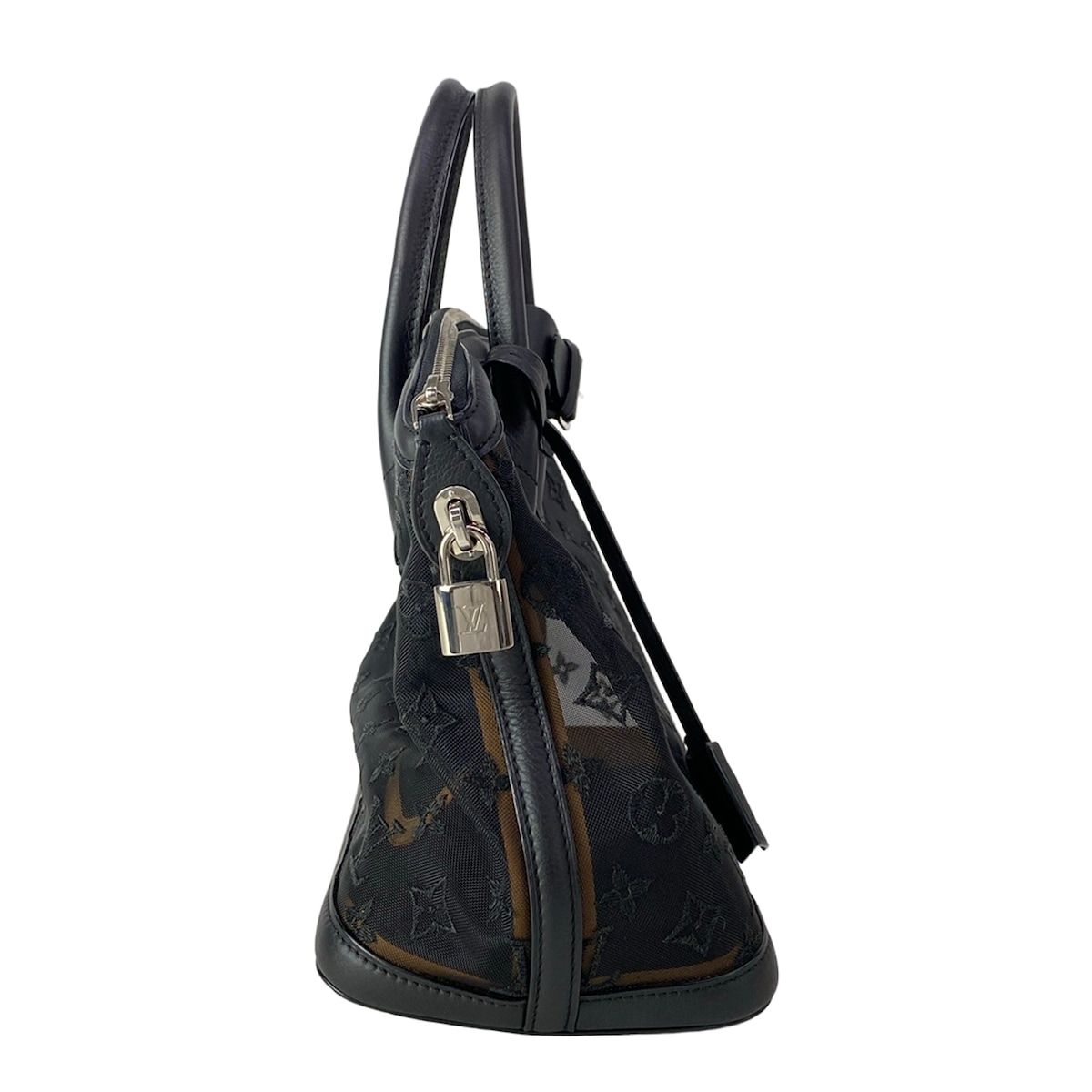 Louis Vuitton Handbag Monogram Lockit Black — view 2
