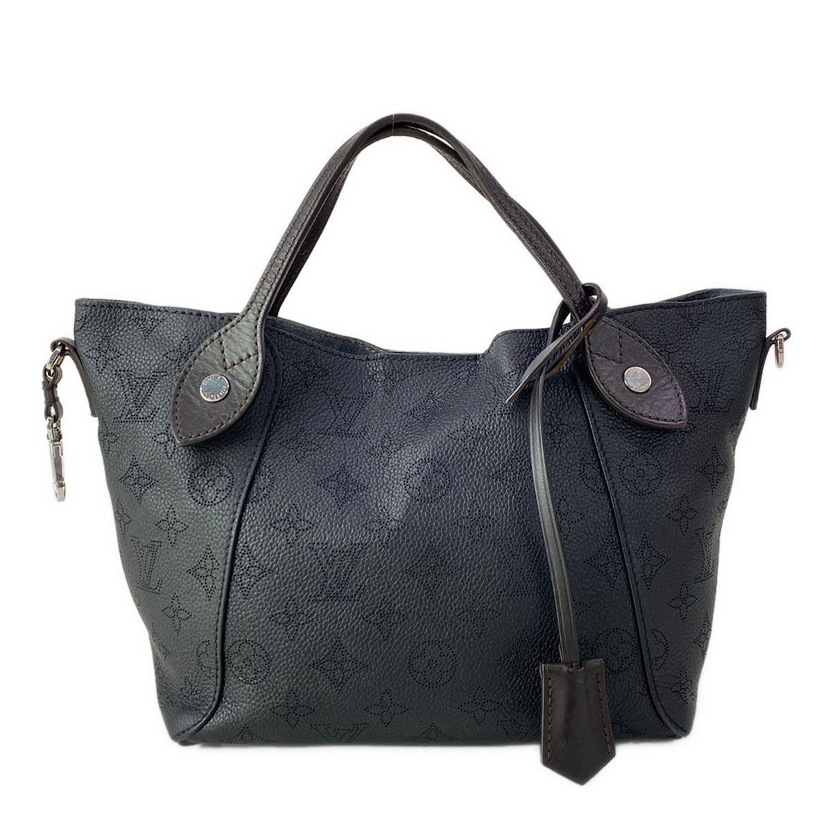 Louis Vuitton Tote Mahina Hina PM Noir Leather Cowhide