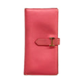 Hermes Wallet Bearn Souffle Pink Silver
