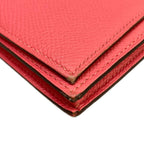 Hermes Wallet Bearn Souffle Pink Silver — view 6