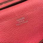 Hermes Wallet Bearn Souffle Pink Silver — view 5