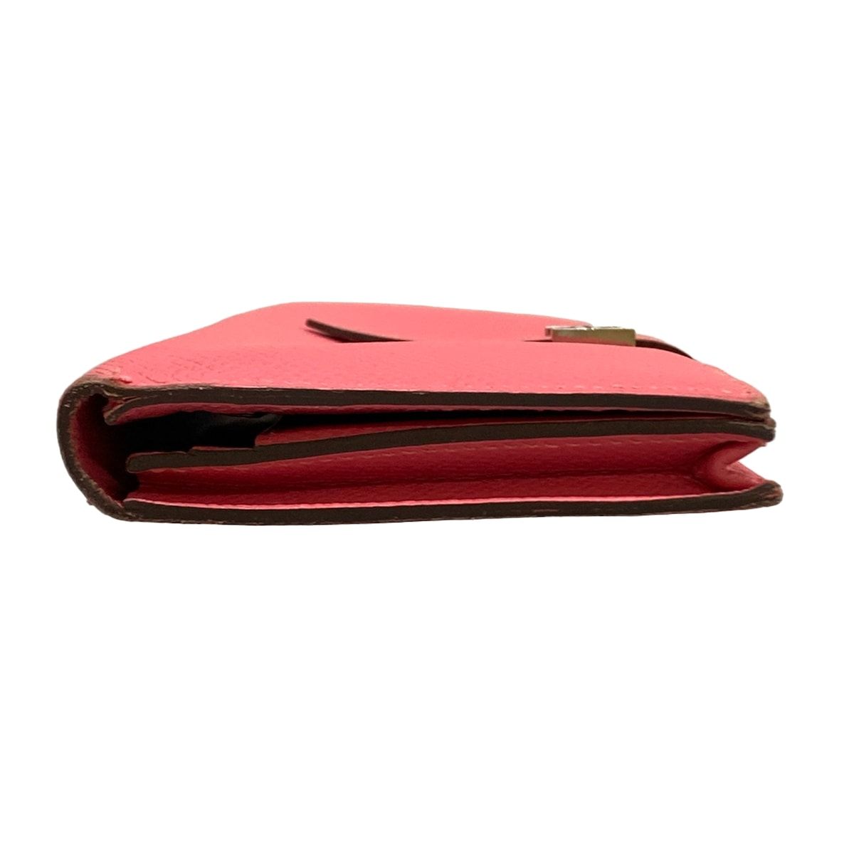 Hermes Wallet Bearn Souffle Pink Silver — view 8