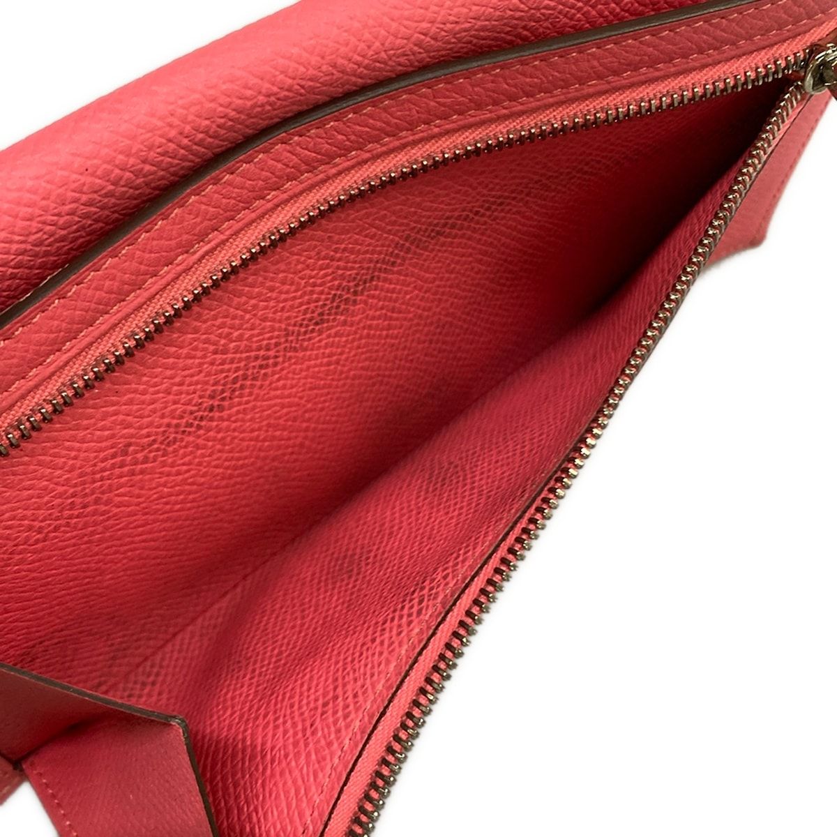 Hermes Wallet Bearn Souffle Pink Silver — view 4
