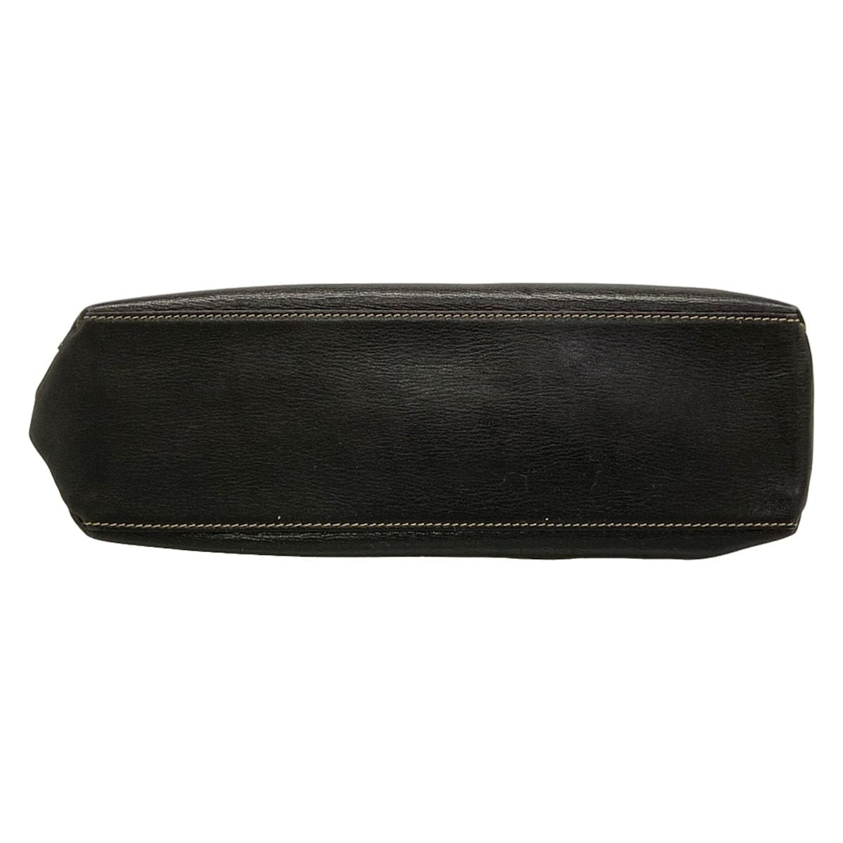 Loewe Handbag Velazquez Dark Brown Black Leather — view 5