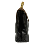 Loewe Handbag Velazquez Dark Brown Black Leather — view 2