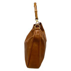 Gucci Tote Bamboo Dark Brown Leather — view 4