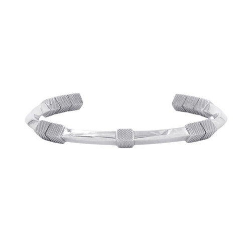 Bottega Veneta Bracelet Calf Bangle Silver