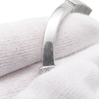 Bottega Veneta Bracelet Calf Bangle Silver — view 5