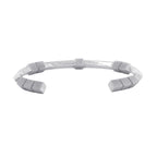 Bottega Veneta Bracelet Calf Bangle Silver — view 3