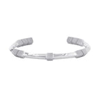 Bottega Veneta Bracelet Calf Bangle Silver