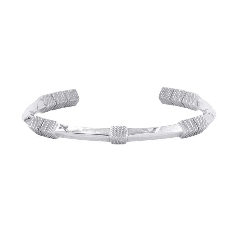 Bottega Veneta Bracelet Calf Bangle Silver