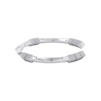 Bottega Veneta Bracelet Calf Bangle Silver — view 2