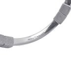 Bottega Veneta Bracelet Calf Bangle Silver — view 8