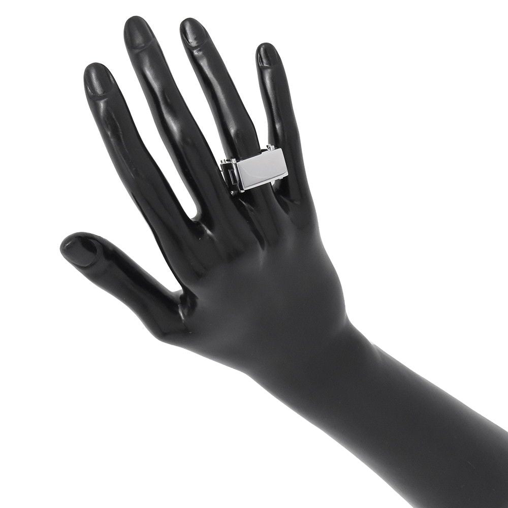 Bottega Veneta Ring Bolt Silver