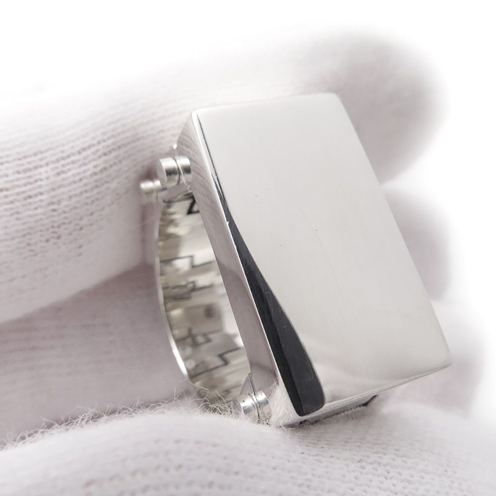 Bottega Veneta Ring Bolt Silver