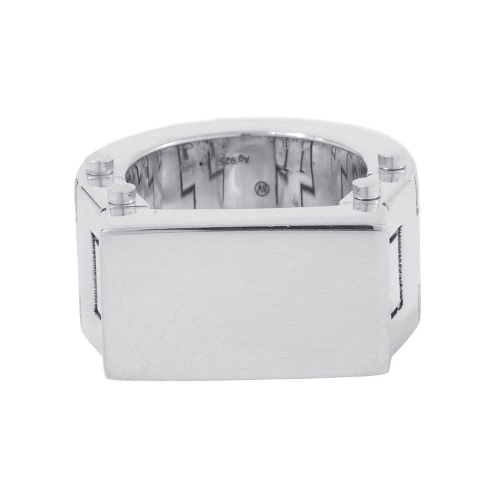Bottega Veneta Ring Bolt Silver