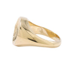 Bottega Veneta Ring O-bal Signet Silver Metal — view 2