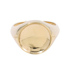 Bottega Veneta Ring O-bal Signet Silver Metal
