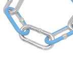 Bottega Veneta Bracelet Chain 925 Sterling Silver Light Blue Enamel — view 4