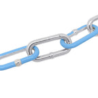 Bottega Veneta Bracelet Chain 925 Sterling Silver Light Blue Enamel — view 7