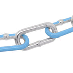 Bottega Veneta Bracelet Chain 925 Sterling Silver Light Blue Enamel — view 9