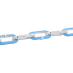 Bottega Veneta Bracelet Chain 925 Sterling Silver Light Blue Enamel — view 2