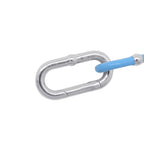 Bottega Veneta Necklace Chain Choker Silver Light Blue Enamel — view 9