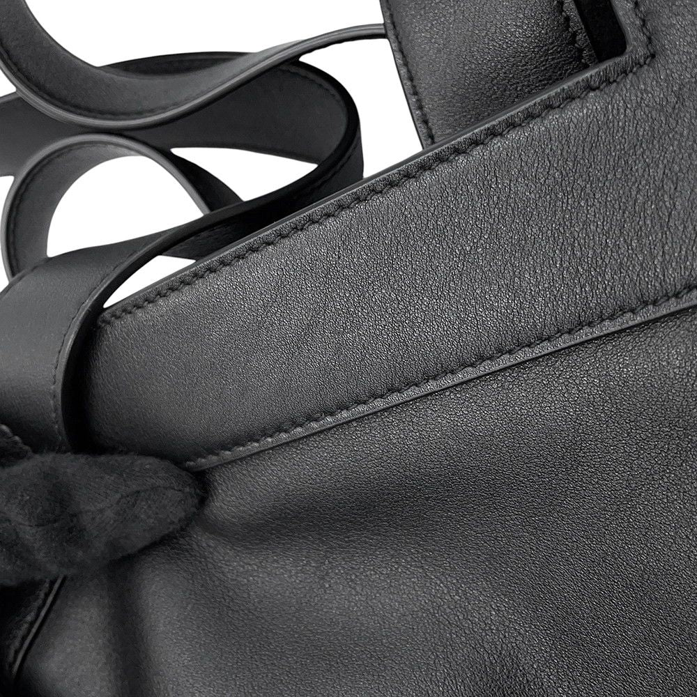 Saint Laurent Sao Paulo Lampari Tote Bo Bagca Leather Paris Black — view 6