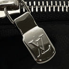 Louis Vuitton Coin Case Damier Graphite Pochette Cles Black — view 5
