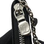 Louis Vuitton Coin Case Damier Graphite Pochette Cles Black — view 7