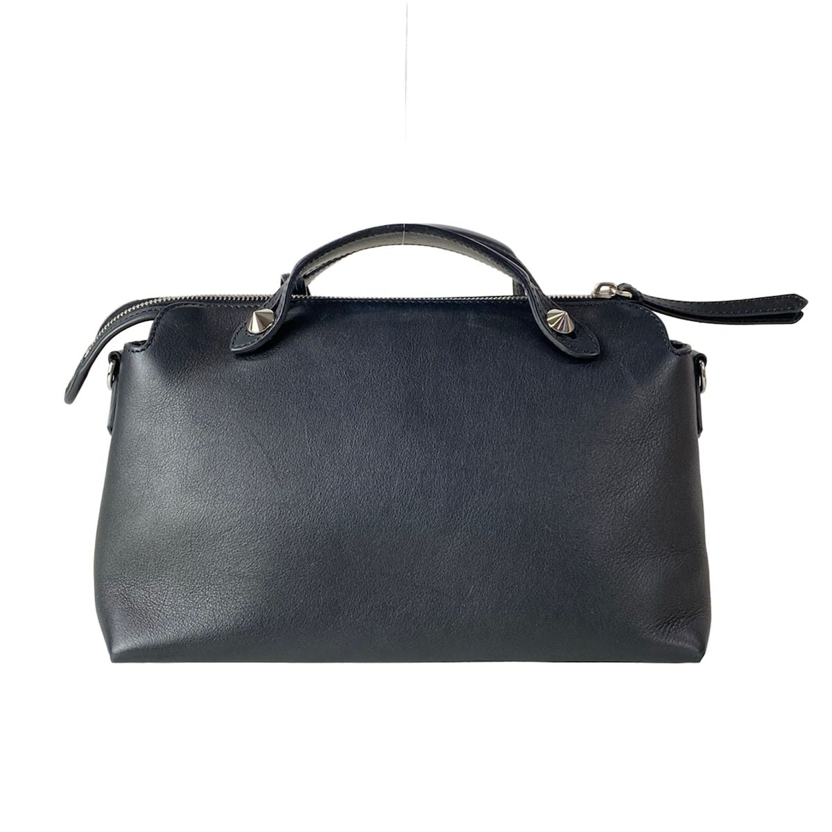Fendi Handbag Visible Black Leather — view 3